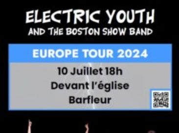 🎸 Concert ELECTRIC YOUTH à Barfleur