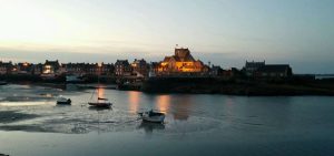 Eglise Barfleur nuit