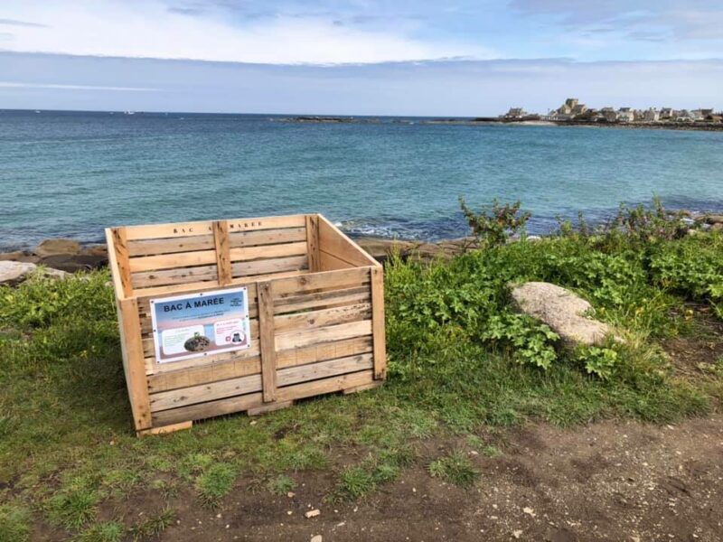 Installation de 3 bacs à marée !