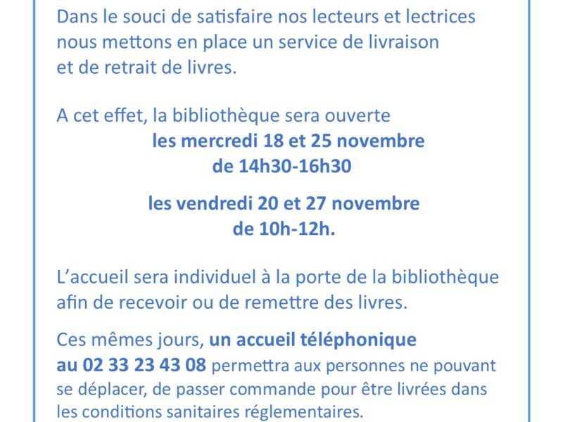 Une organisation spécifique pour la bibliothèque