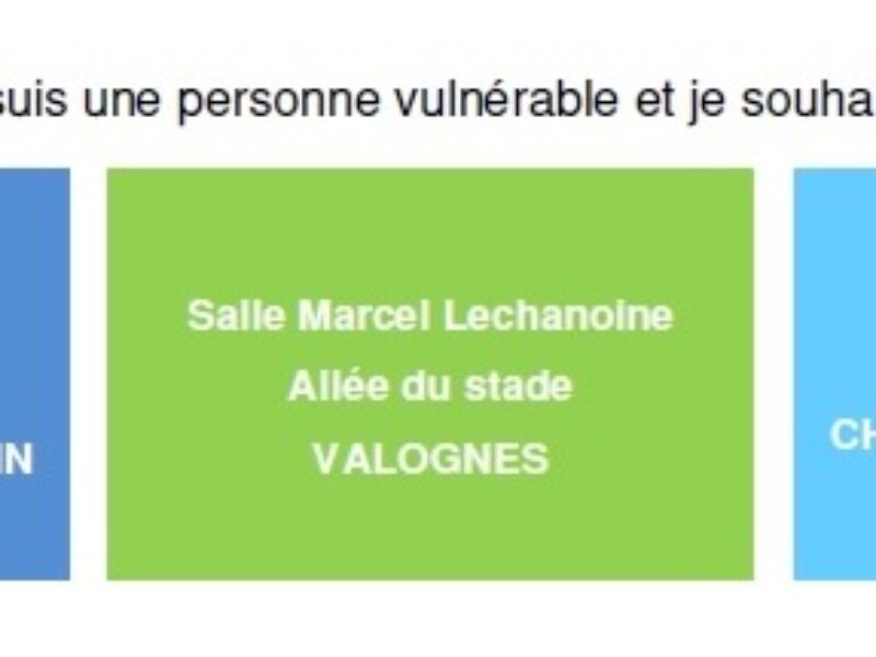 Campagne de vaccination COVID-19 aux plus de 70 ans et aux personnes vulnérables