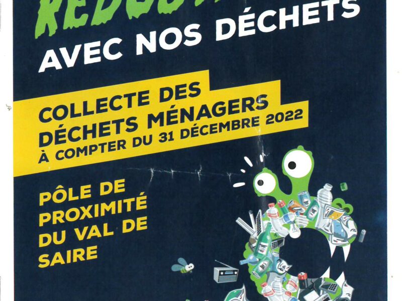 Collecte des déchets ménagers : RAPPEL