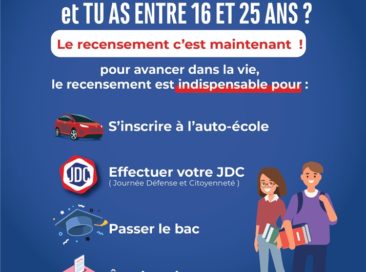 Recensement citoyen et Journée Défense et Citoyenneté (JDC)